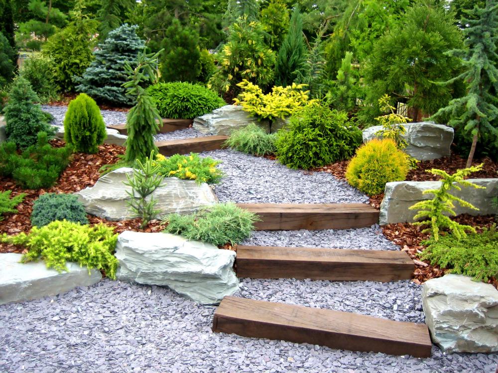 jardin moderne